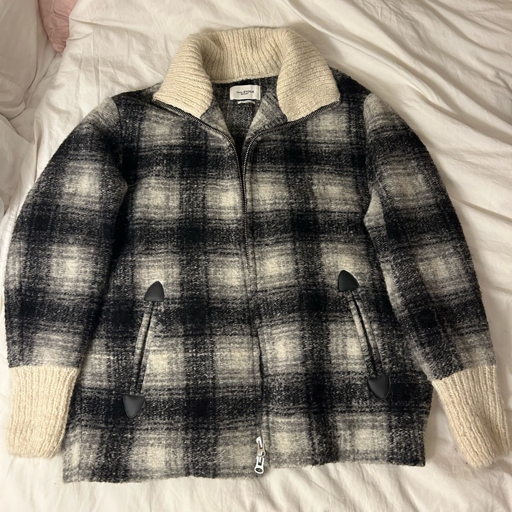Isabel Marant Etoile wool sweater jacket